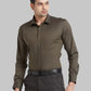 Men Violet Slim Fit Solid Cotton Blend   Shirts