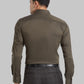 Men Violet Slim Fit Solid Cotton Blend   Shirts