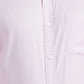 Men White Slim Fit Solid Cotton Blend   Shirts