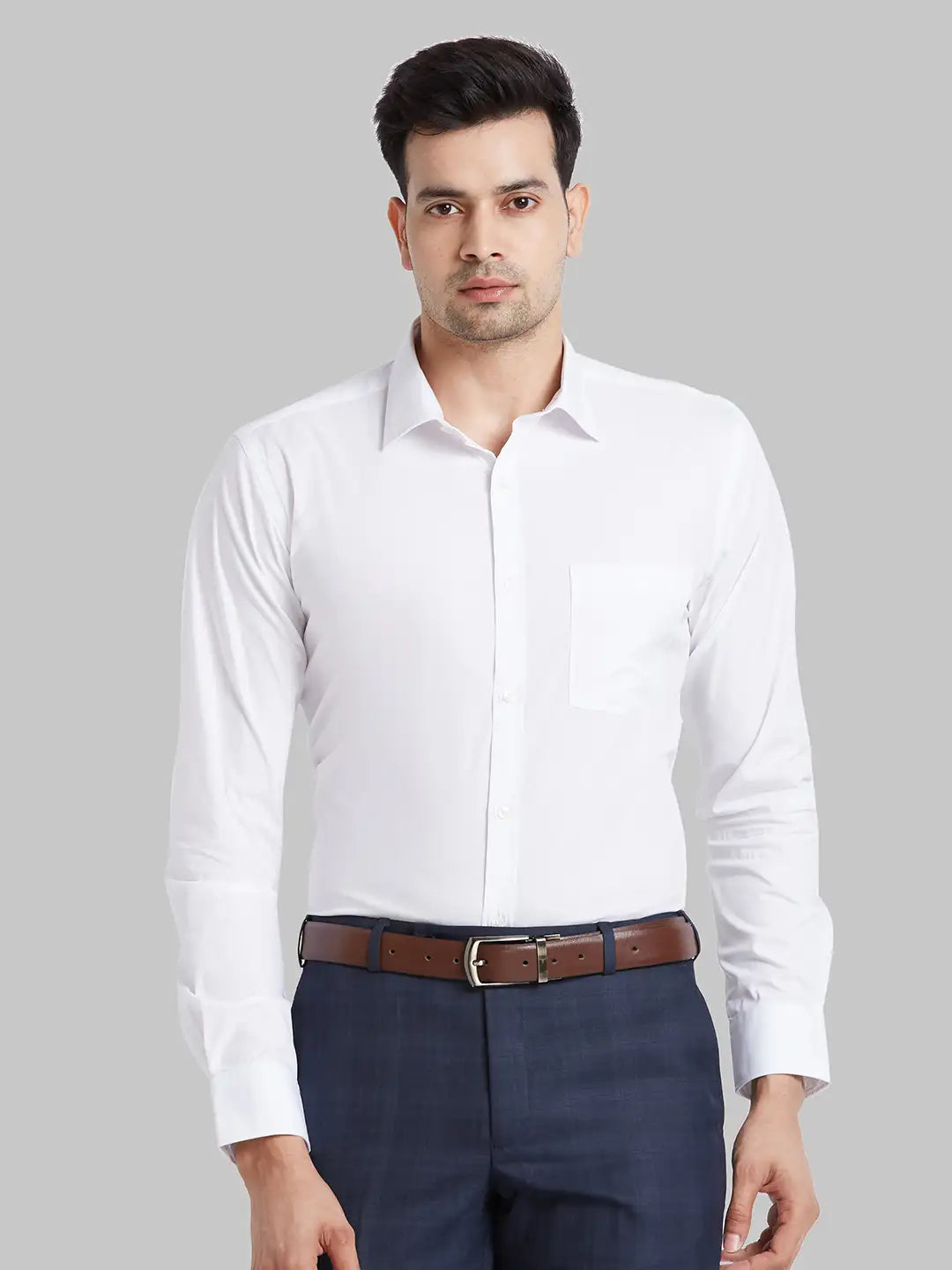 Men Green Slim Fit Print Cotton Blend   Shirts
