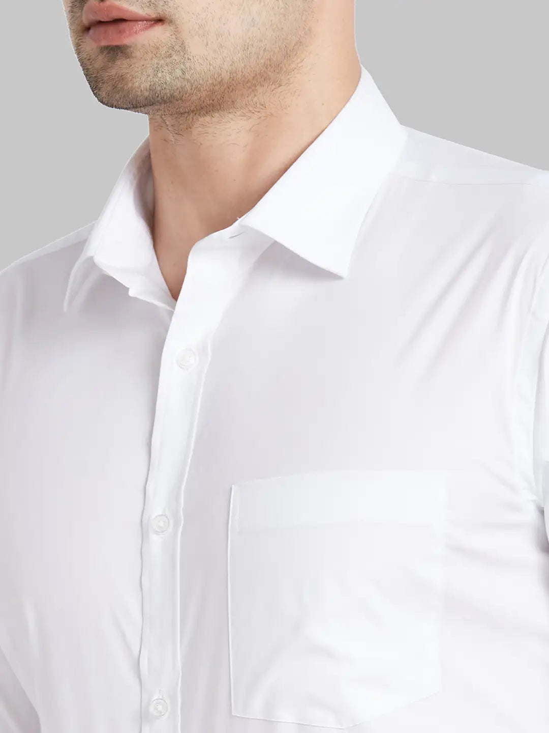 Men Green Slim Fit Print Cotton Blend   Shirts