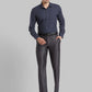 Park Avenue Men Blue Print Slim Fit Cotton Blend Shirt
