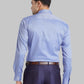 Park Avenue Men Grey Structure Slim Fit Cotton Shirt