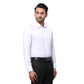 Park Avenue Men Khaki Checks Slim Fit Polyester Blend Trouser