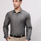 Men Violet Slim Fit Twill Cotton Blend Shirts