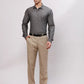 Men Violet Slim Fit Twill Cotton Blend Shirts