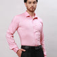 Park Avenue Men Maroon Slim Fit Structure Polyester Shirts