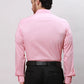 Park Avenue Men Maroon Slim Fit Structure Polyester Shirts