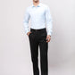 Park Avenue Men Black Structure Slim Fit Cotton Blend Shirt