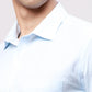 Park Avenue Men Black Structure Slim Fit Cotton Blend Shirt