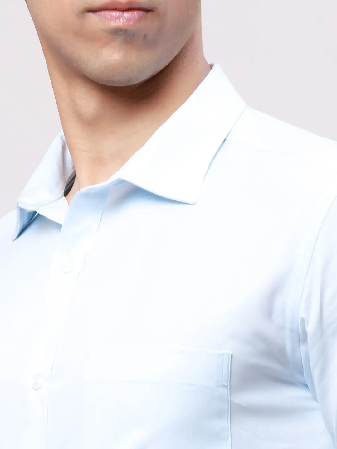 Park Avenue Men Black Structure Slim Fit Cotton Blend Shirt