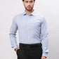 Park Avenue Men Grey Slim Fit Fil-A-Fil Cotton Shirts