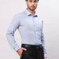 Park Avenue Men Grey Slim Fit Fil-A-Fil Cotton Shirts