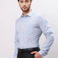 Park Avenue Men Grey Slim Fit Fil-A-Fil Cotton Shirts