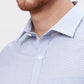 Park Avenue Men Grey Slim Fit Fil-A-Fil Cotton Shirts