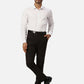 Park Avenue Slim Fit Solid Light Yellow Shirt