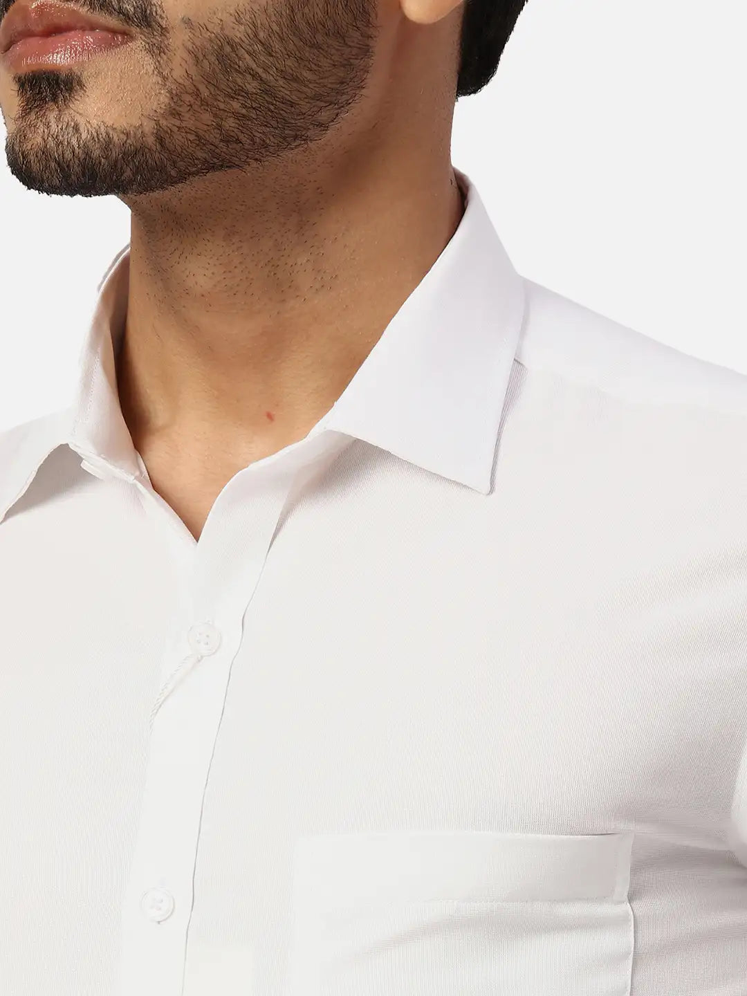 Park Avenue Slim Fit Solid Light Yellow Shirt