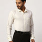 Park Avenue Slim Fit Self Design Fancy Blue Shirt