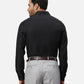 Park Avenue Slim Fit Self Design Light Blue Shirt