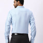 Park Avenue Slim Fit Self Design Light Green Shirt
