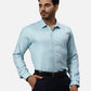 Park Avenue Slim Fit Self Design White Shirt
