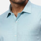 Park Avenue Slim Fit Self Design White Shirt