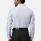Park Avenue Slim Fit Self Design Light Blue Shirt