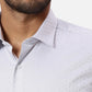 Park Avenue Slim Fit Solid Fancy Blue Shirt