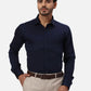 Park Avenue Slim Fit Solid Dark Violet Shirt