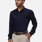 Park Avenue Slim Fit Solid Dark Violet Shirt