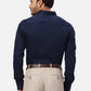 Park Avenue Slim Fit Solid Dark Violet Shirt