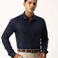 Park Avenue Slim Fit Checkered White Shirt