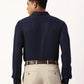 Park Avenue Slim Fit Checkered White Shirt