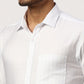 Park Avenue Slim Fit Striped Medium Blue Shirt