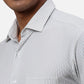 Park Avenue Slim Fit Checkered Medium Blue Shirt