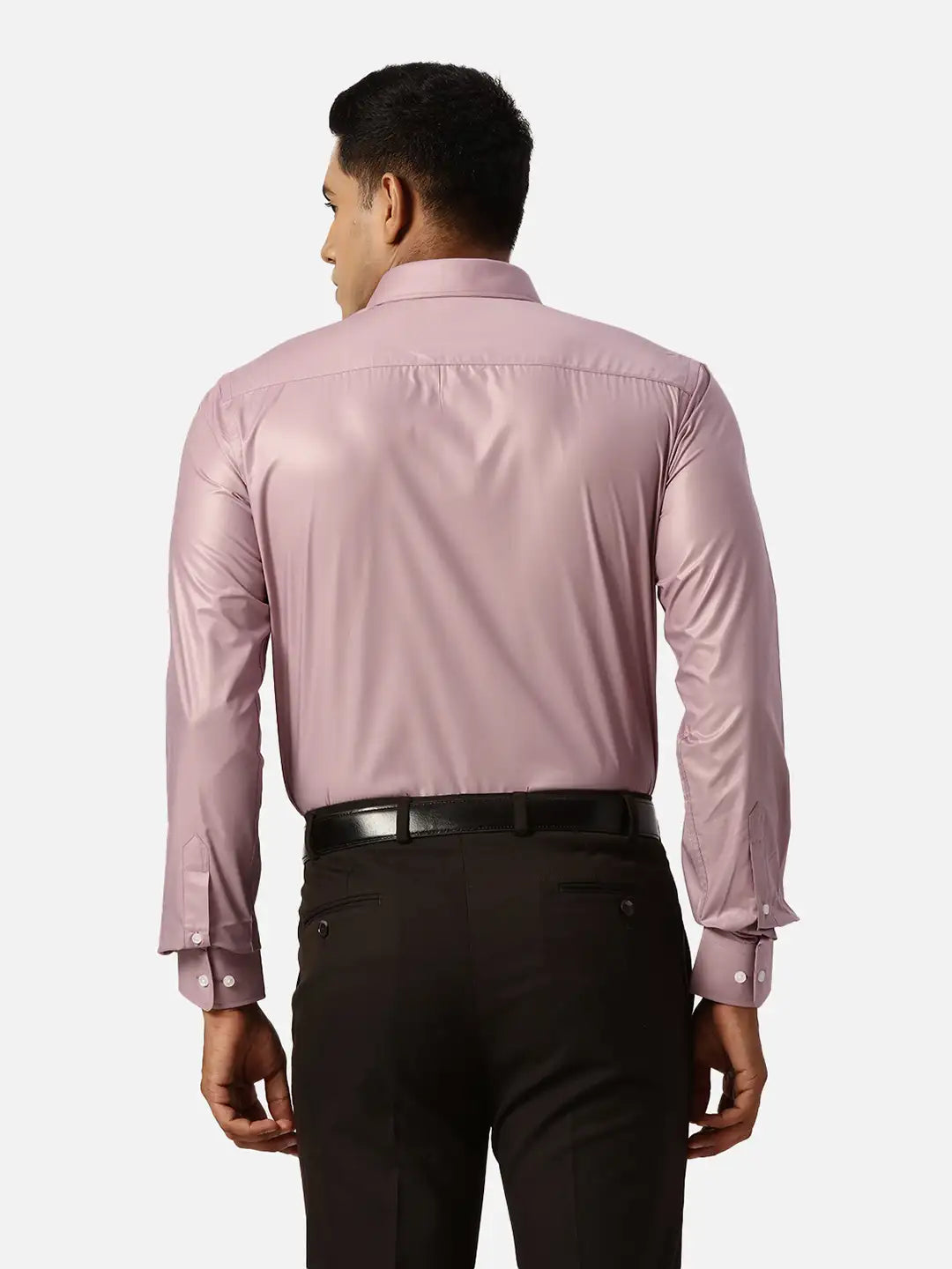 Park Avenue Slim Fit Solid White Shirt