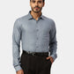 Park Avenue Slim Fit Self Design Medium Green Shirt
