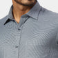 Park Avenue Slim Fit Self Design Medium Green Shirt