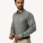 Park Avenue Slim Fit Checkered Medium Fawn Shirt