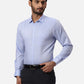 Park Avenue Slim Fit Self Design Medium Blue Shirt