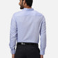 Park Avenue Slim Fit Self Design Medium Blue Shirt
