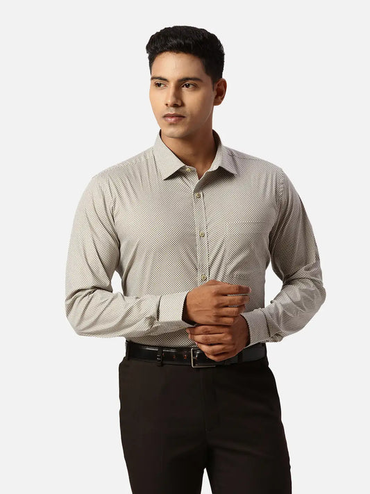 Park Avenue Slim Fit Solid Black Shirt