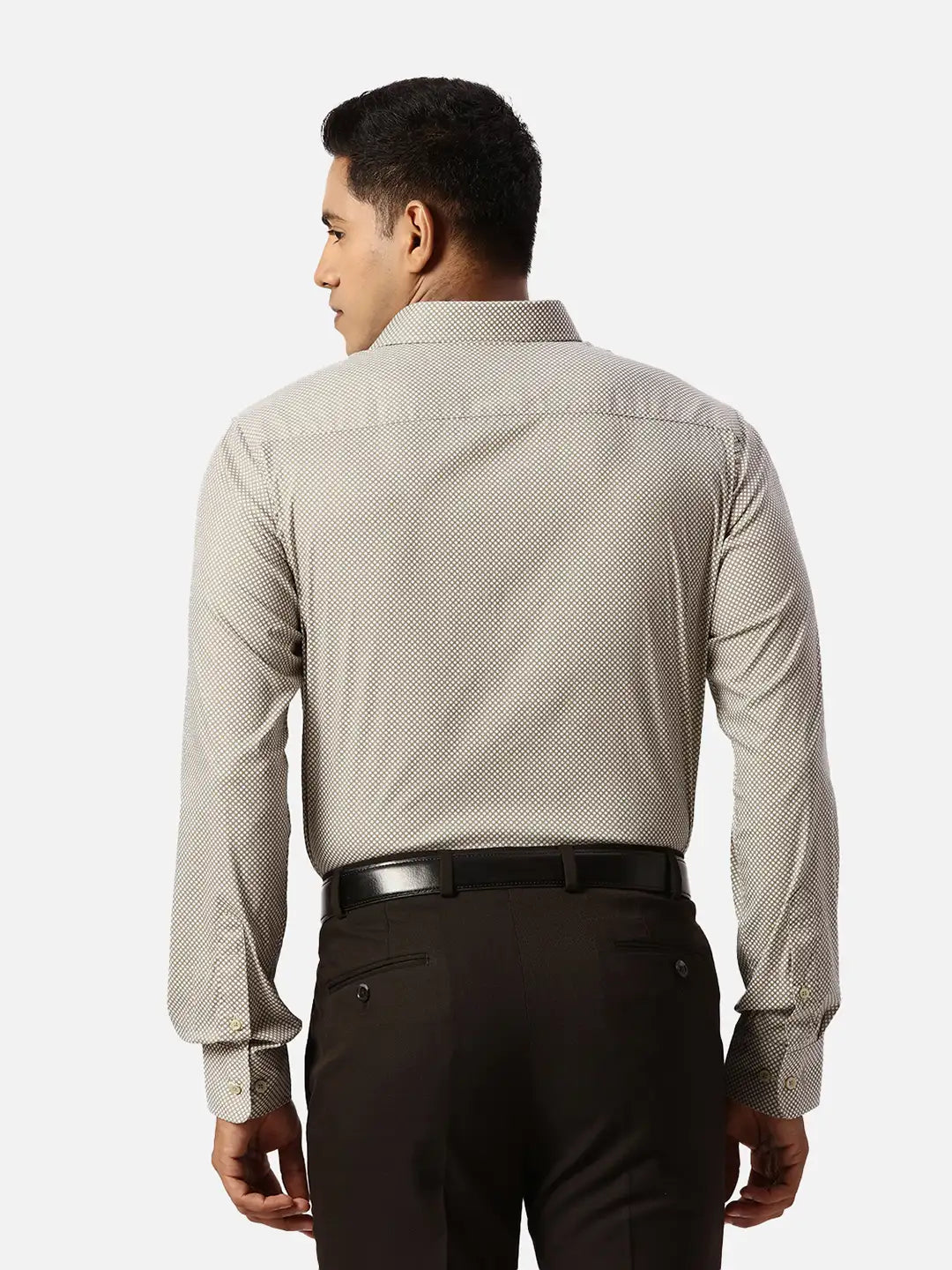 Park Avenue Slim Fit Solid Black Shirt
