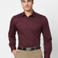 Park Avenue Men Blue Solid Slim Fit Cotton Blend Cutaway Collar Shirt