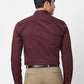 Park Avenue Men Blue Solid Slim Fit Cotton Blend Cutaway Collar Shirt