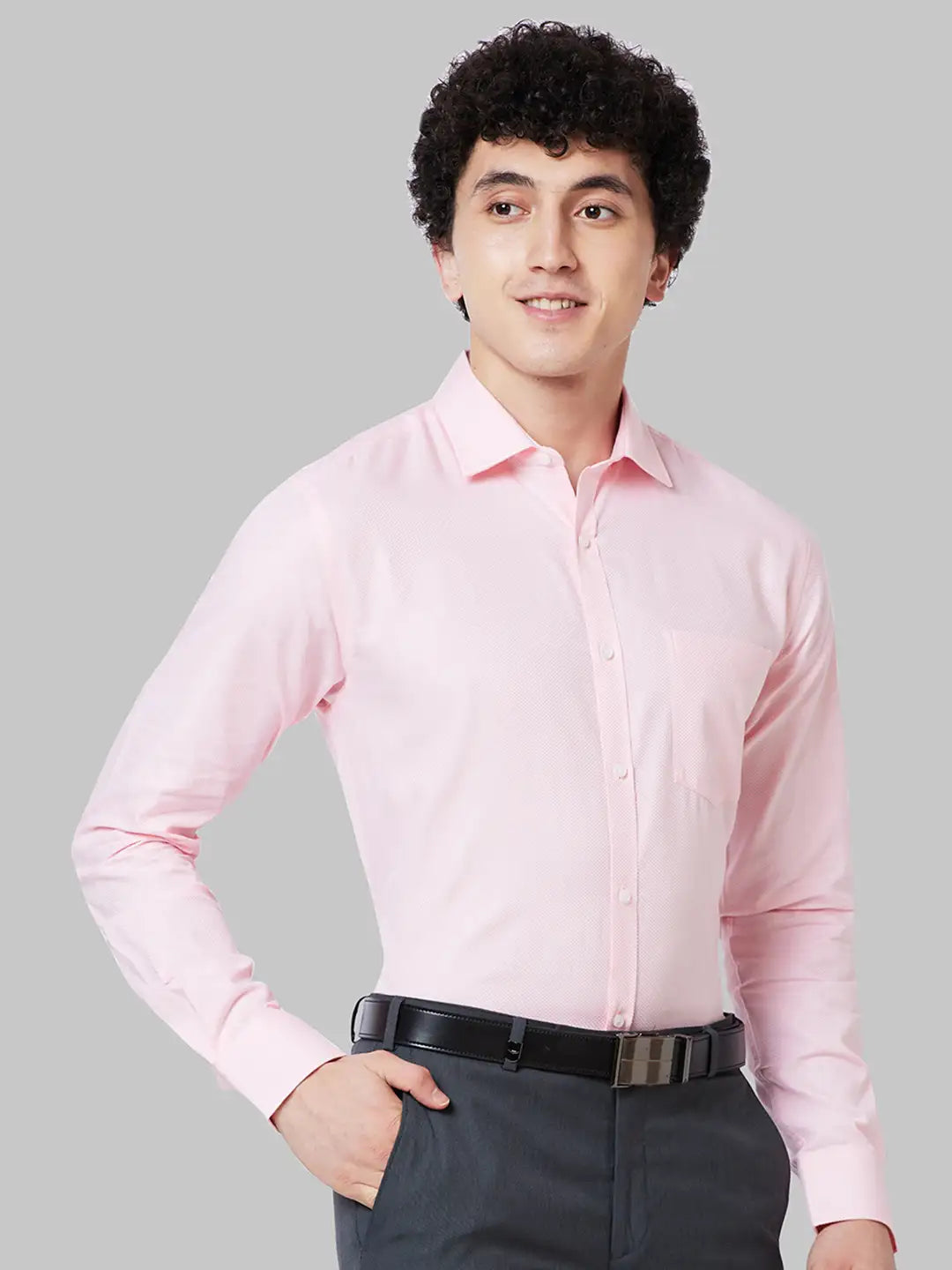 Men Blue Slim Fit Checks Cotton Shirts