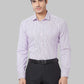 Men Petrol Slim Fit Solid Cotton Blend Shirts