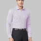 Men Petrol Slim Fit Solid Cotton Blend Shirts