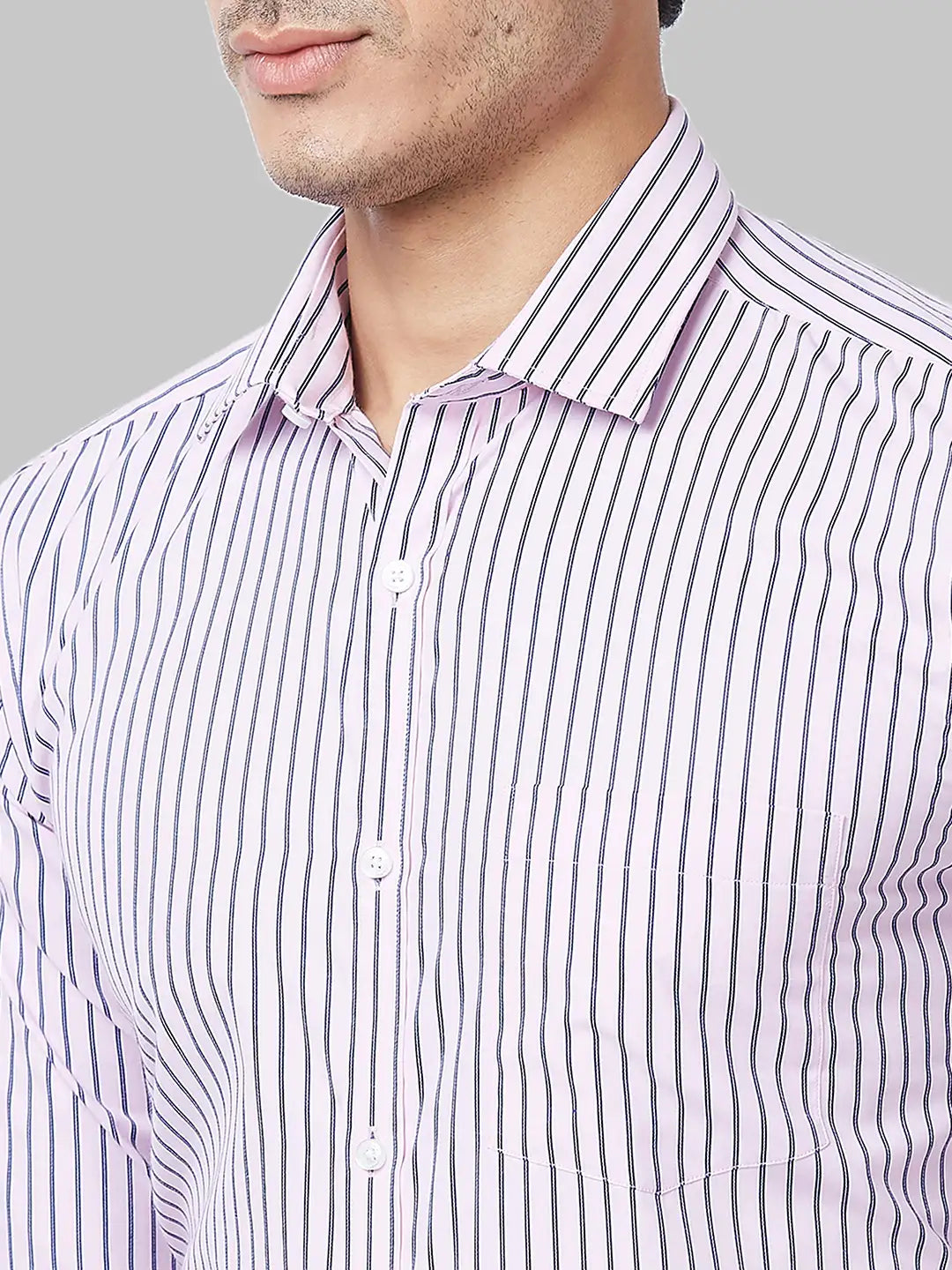 Men Petrol Slim Fit Solid Cotton Blend Shirts