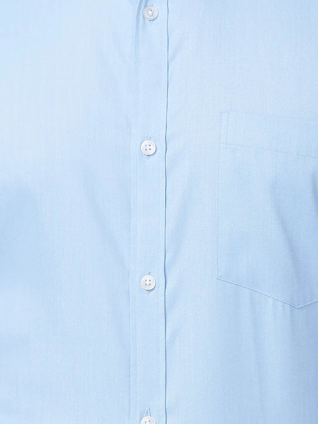 Men White Slim Fit Solid Cotton Blend Shirts